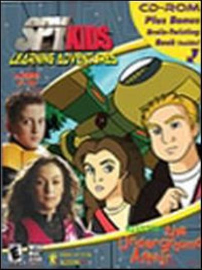 Spy Kids: The Underground Affair PC MAC CD learn math geometry read school game