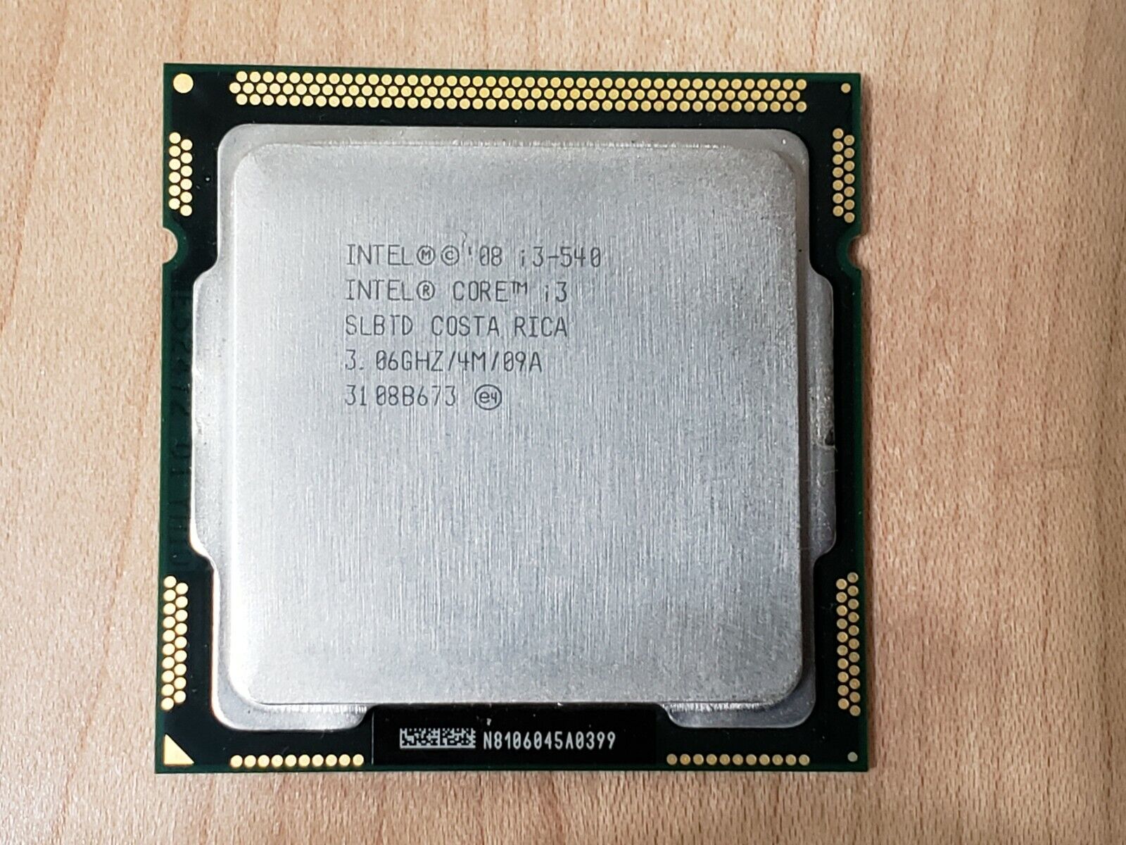 OEM Intel® Core™ i3-540 Processor 4M Cache, 3.06 GHz GENUINE