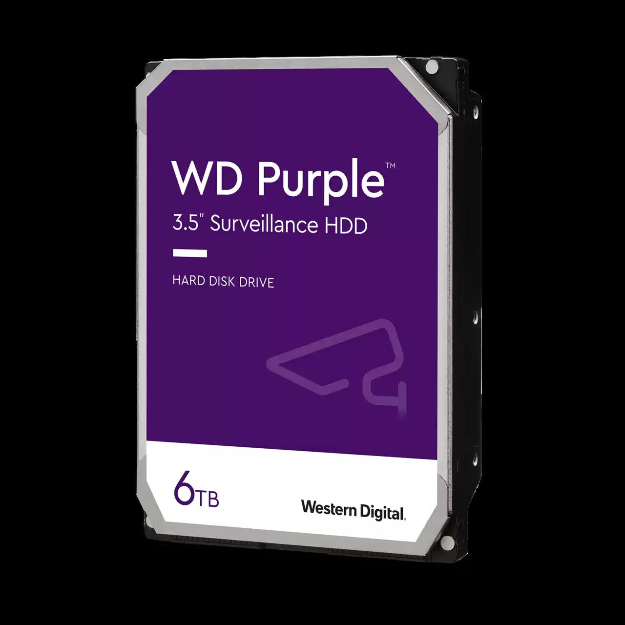 Western Digital 6TB WD Purple Surveillance HDD, Internal Hard Drive - WD64PURZ