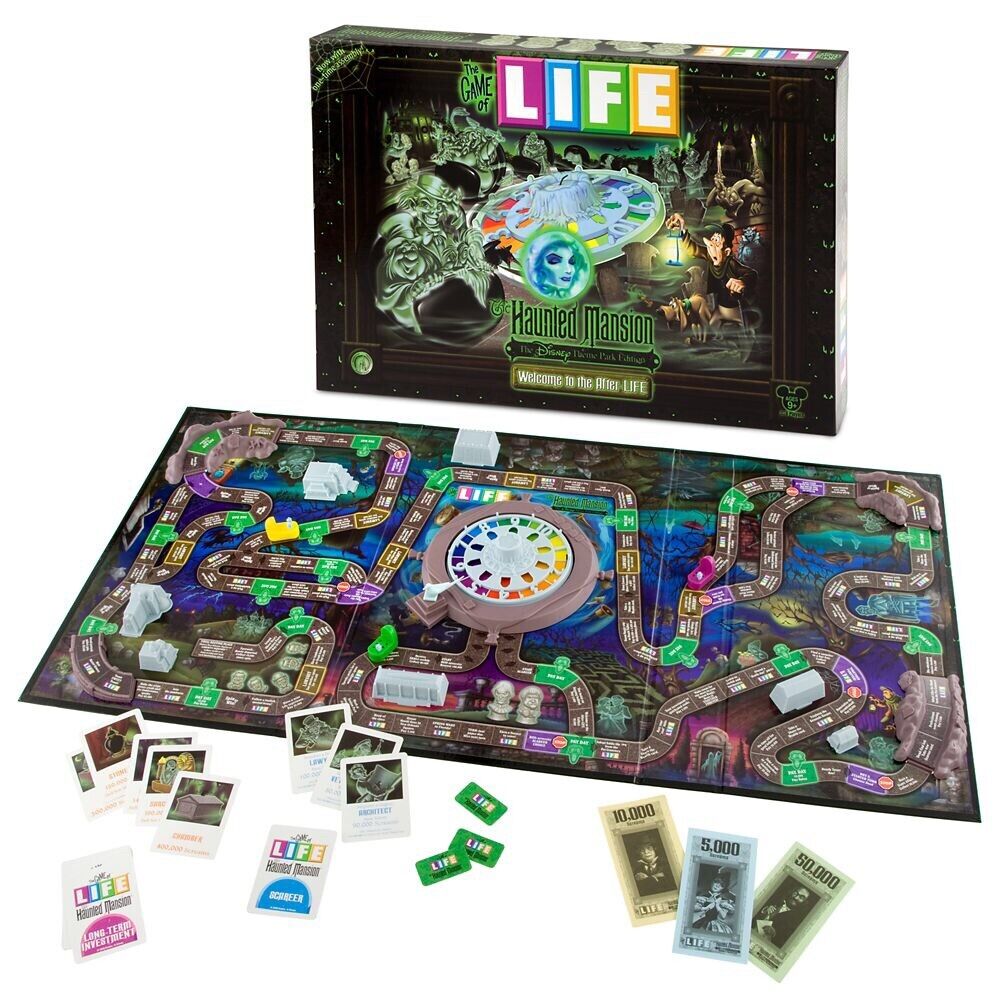 Disney Theme Parks Exclusive The Game of Life Haunted Mansion Edition-DR