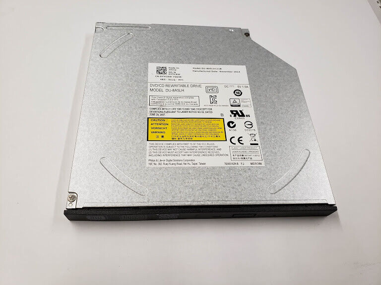 ✔️ HP SATA DVD RW 9.5mm  Optical Drive DU-8A5LH 726537-B21 TESTED GOOD