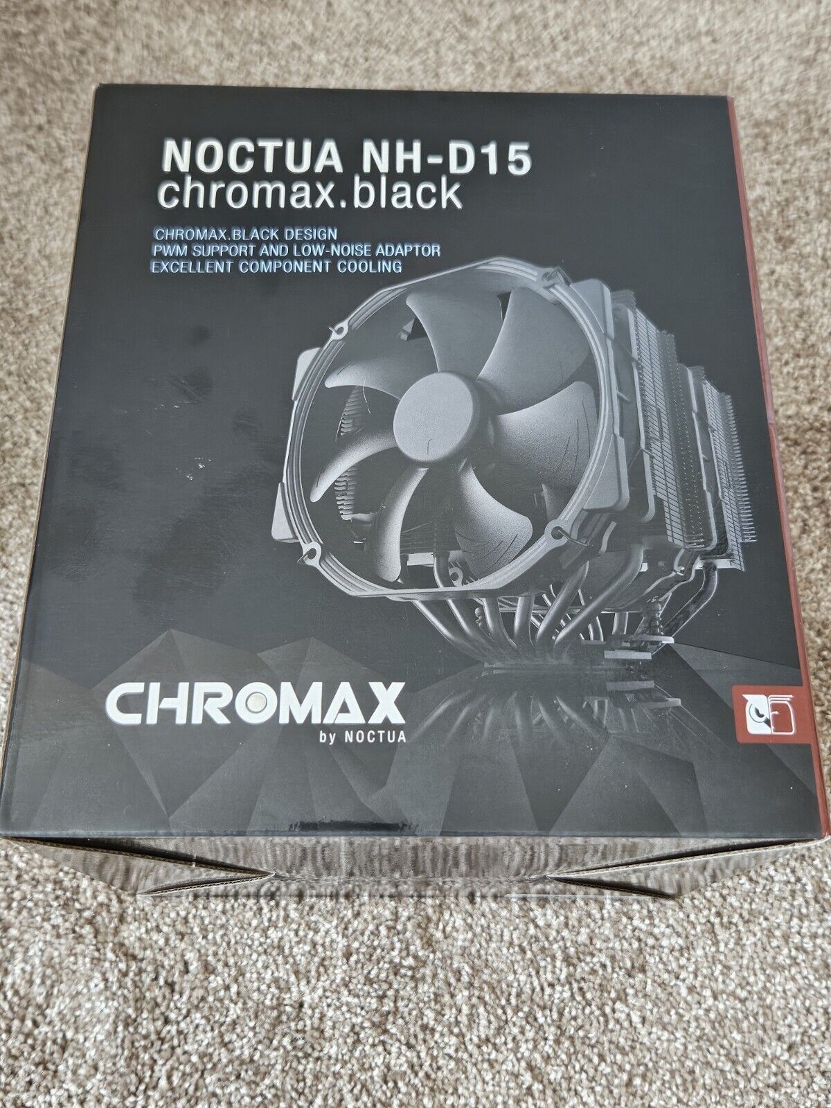 Noctua NH-D15 Chromax.Black - Unused, Open Box