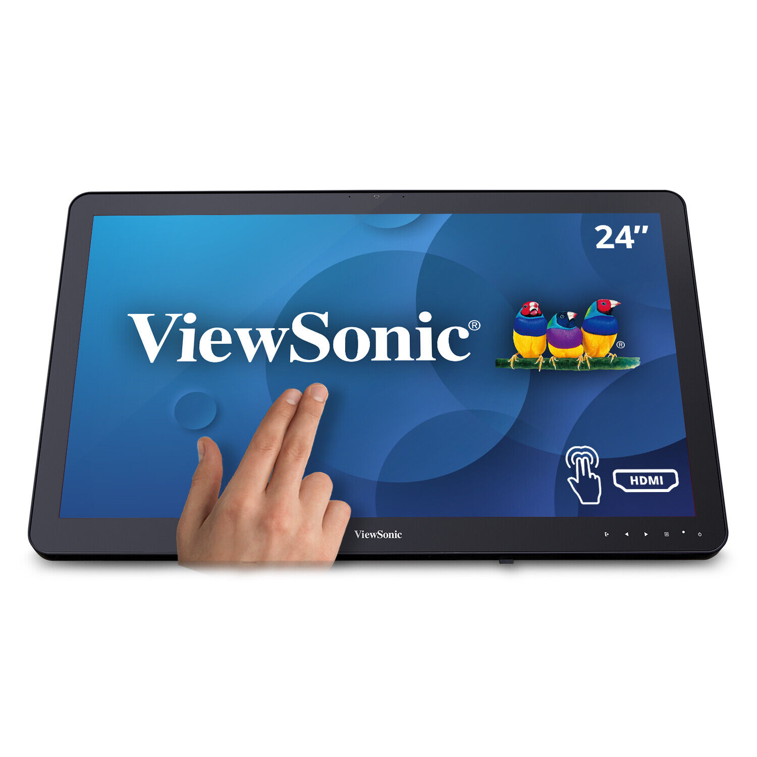 ViewSonic TD2430 24in 1080p 10-Point Multi Touch Screen Monitor HDMI,