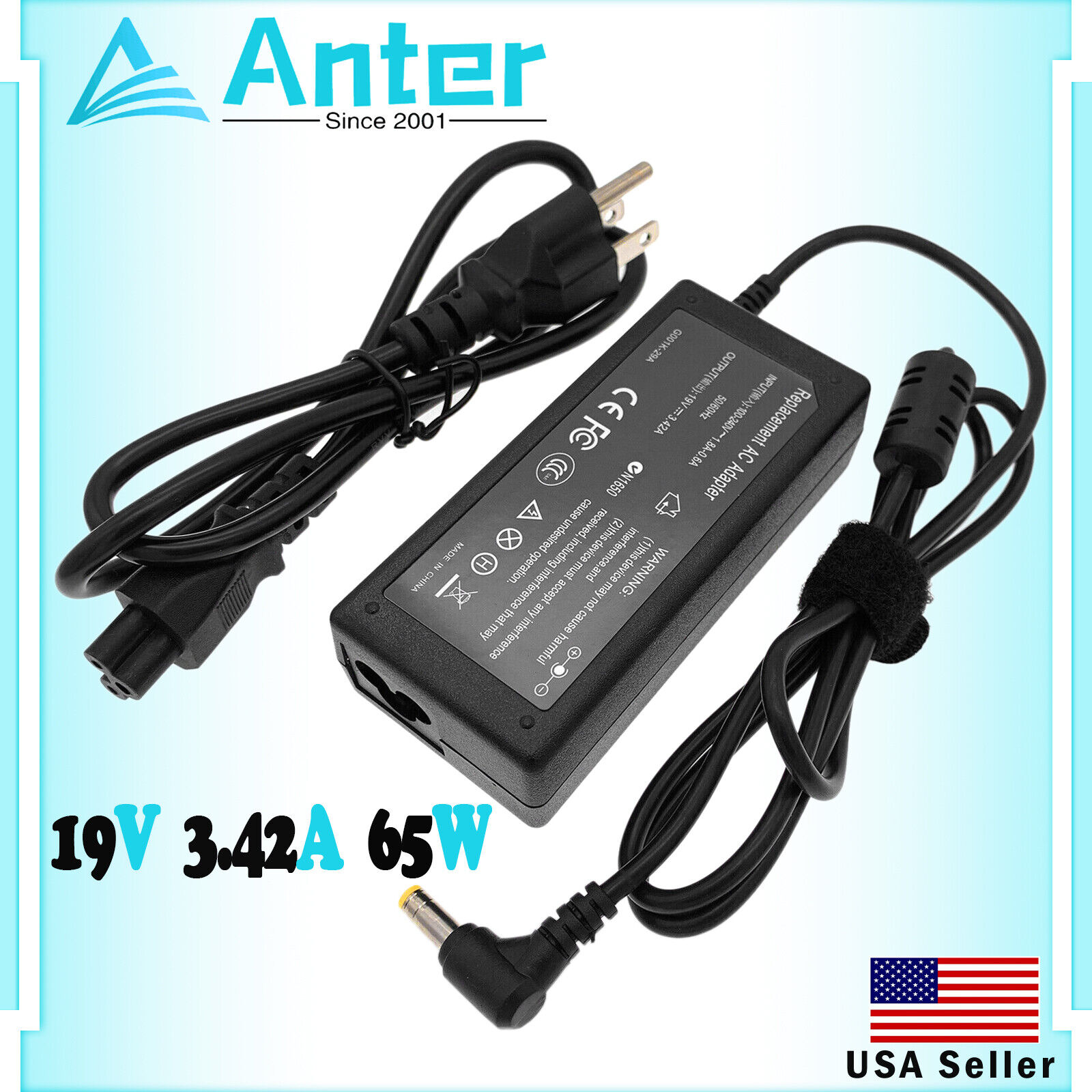 AC Adapter Charger For Viewsonic VX2253mh-LED VX2453mh-LED LED LCD Monitor Power