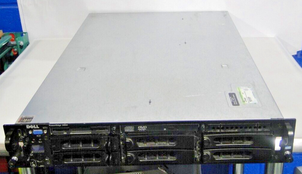 Dell PowerEdge 2850 Server Intel Xeon 2.80GHz 2GB RAM NO HDD 12224-3