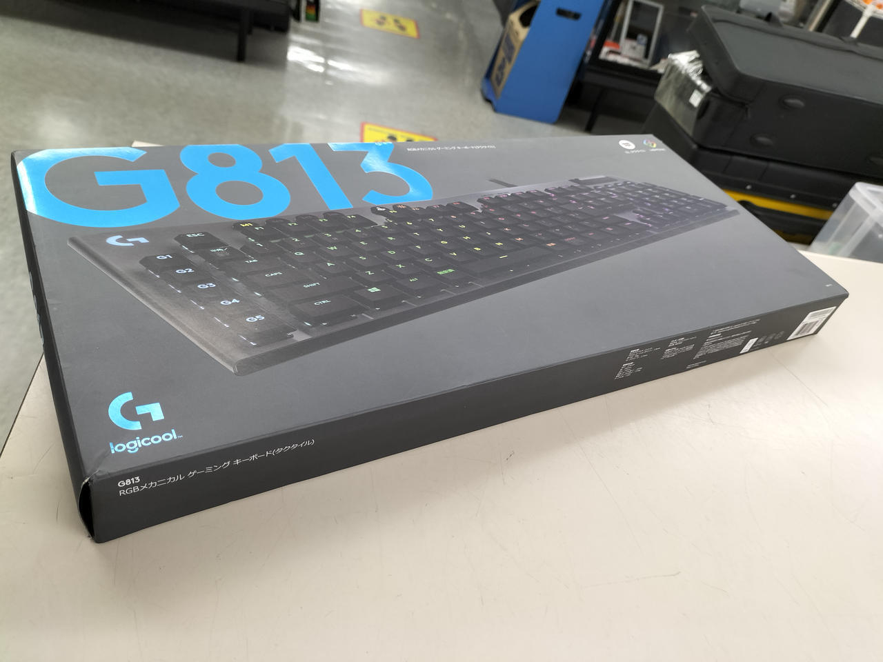 Logicool G813 LIGHTSYNC RGB Mechanical Gaming Keyboard Good Condition Used