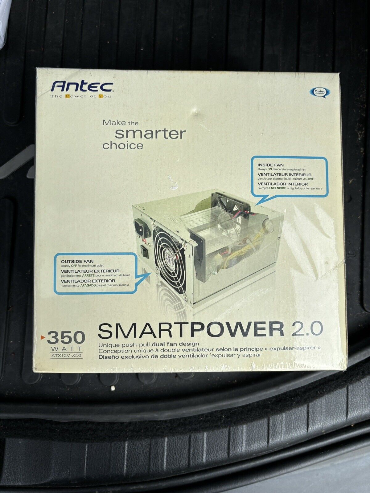 ANTEC SmartPower 2.0 350 Watt ATX12V v2.0 Power Supply - New