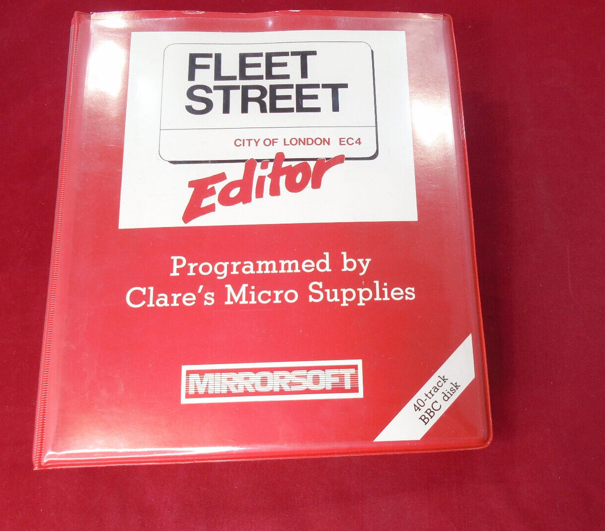 Fleet Street Editor, The World of Personal Publishing on your Acorn BBC Micro