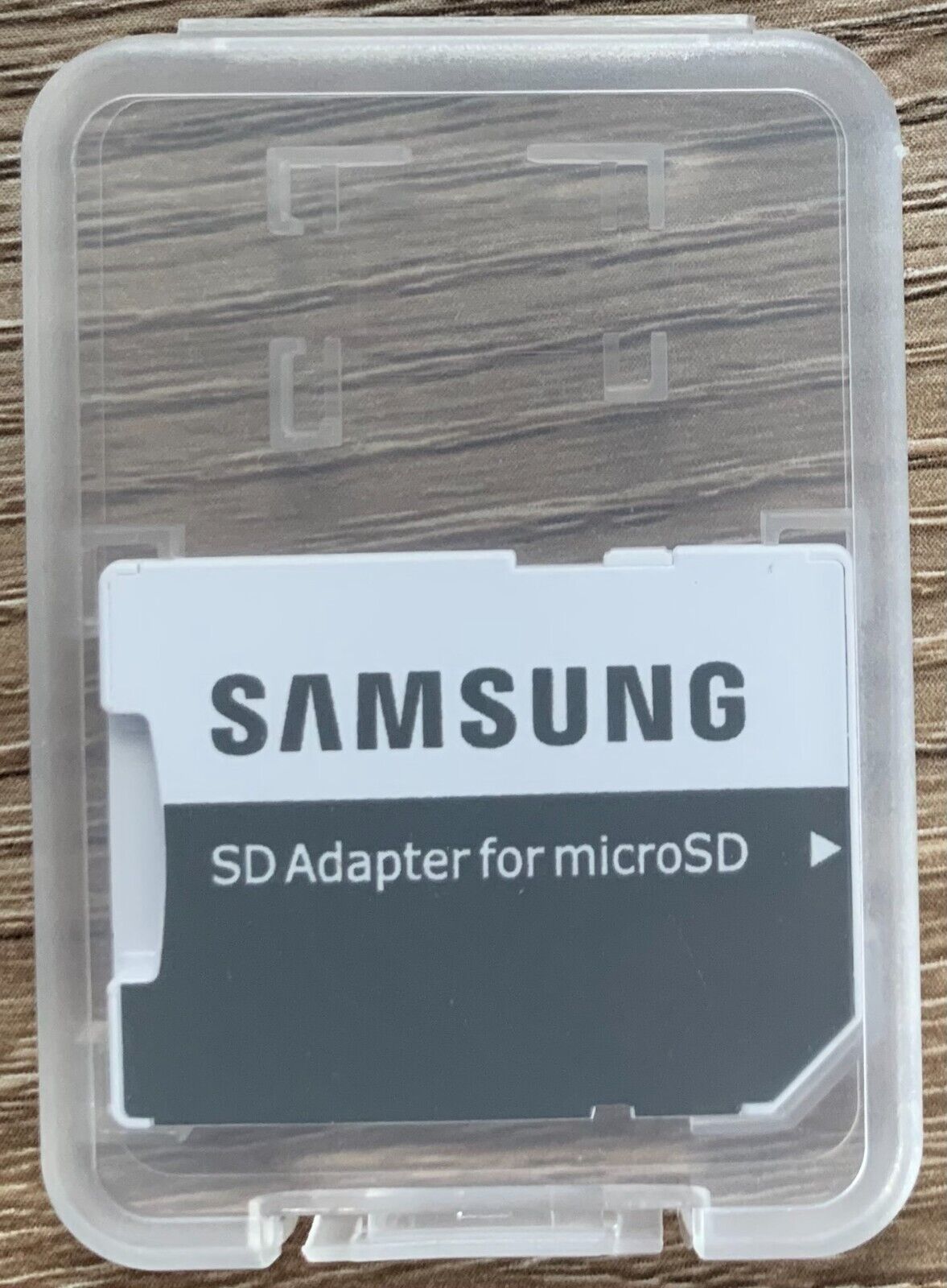 Samsung Micro SD, Micro SDHC, Micro SDXC Adapter with Plastic storage Case