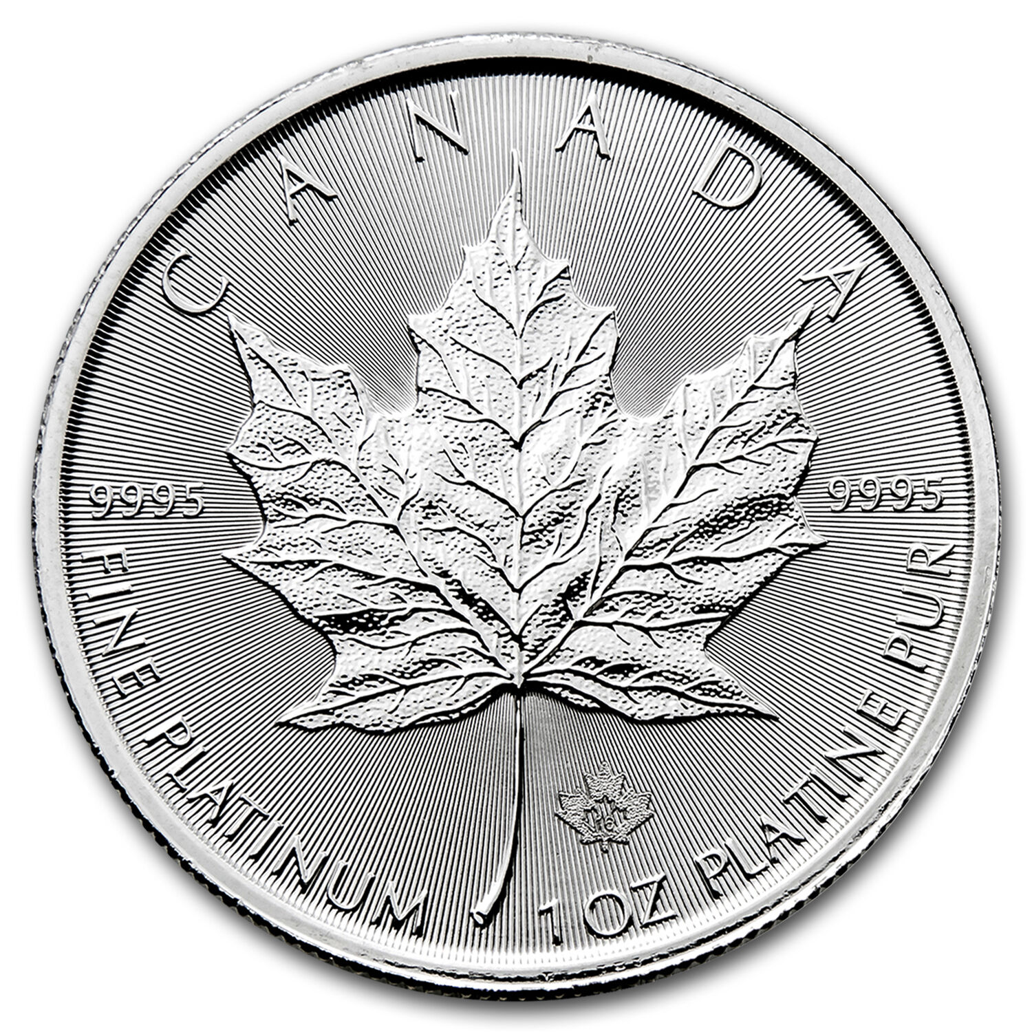 2016 Canada 1 oz Platinum Maple Leaf BU - SKU #95274