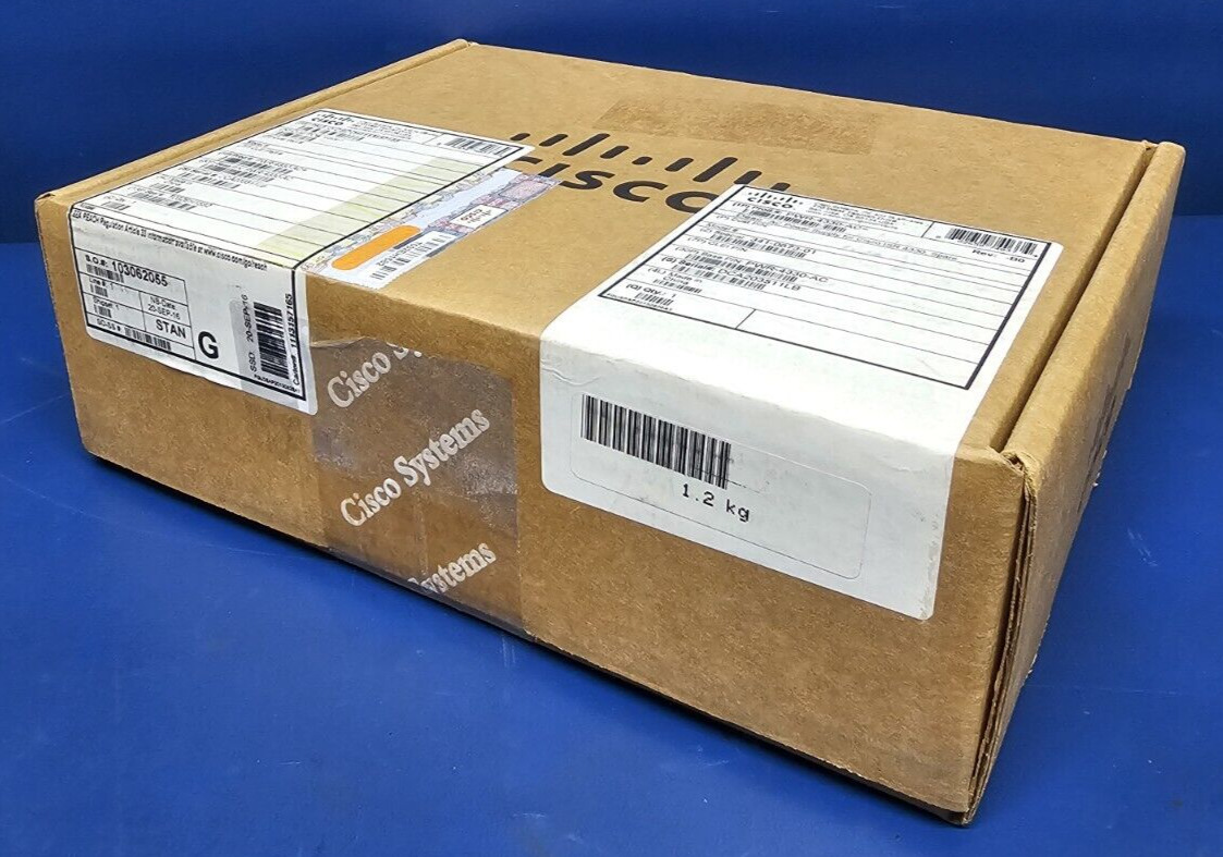 Brand New, Sealed Cisco PWR-4330-AC ISR 4000 Series 520W AC PoE Router Power Sup