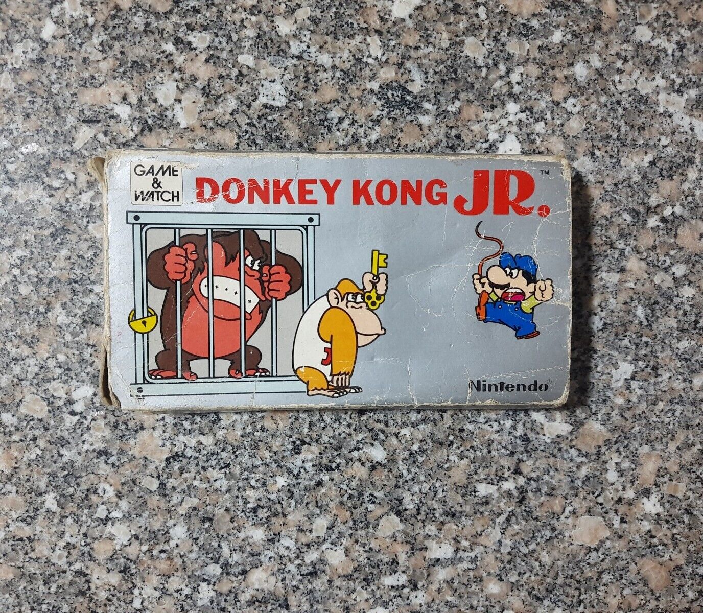 Nintendo Game and Watch Donkey Kong Jr 1982 Wide Screen JAPAN Boxed 