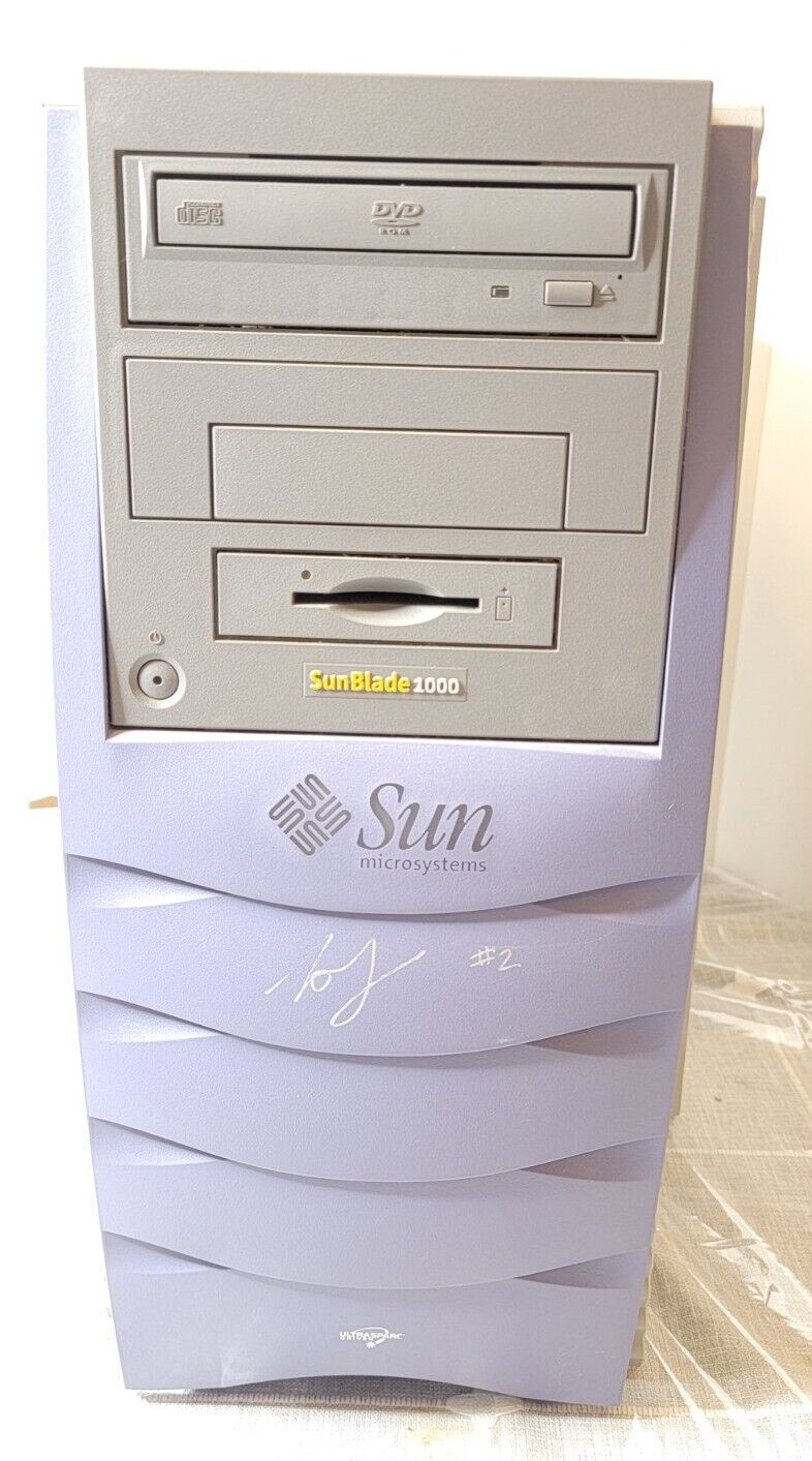 Sun Blade 1000 Computer Tower 2 x 18GB Seagate Cheetah Hard drives, Read*