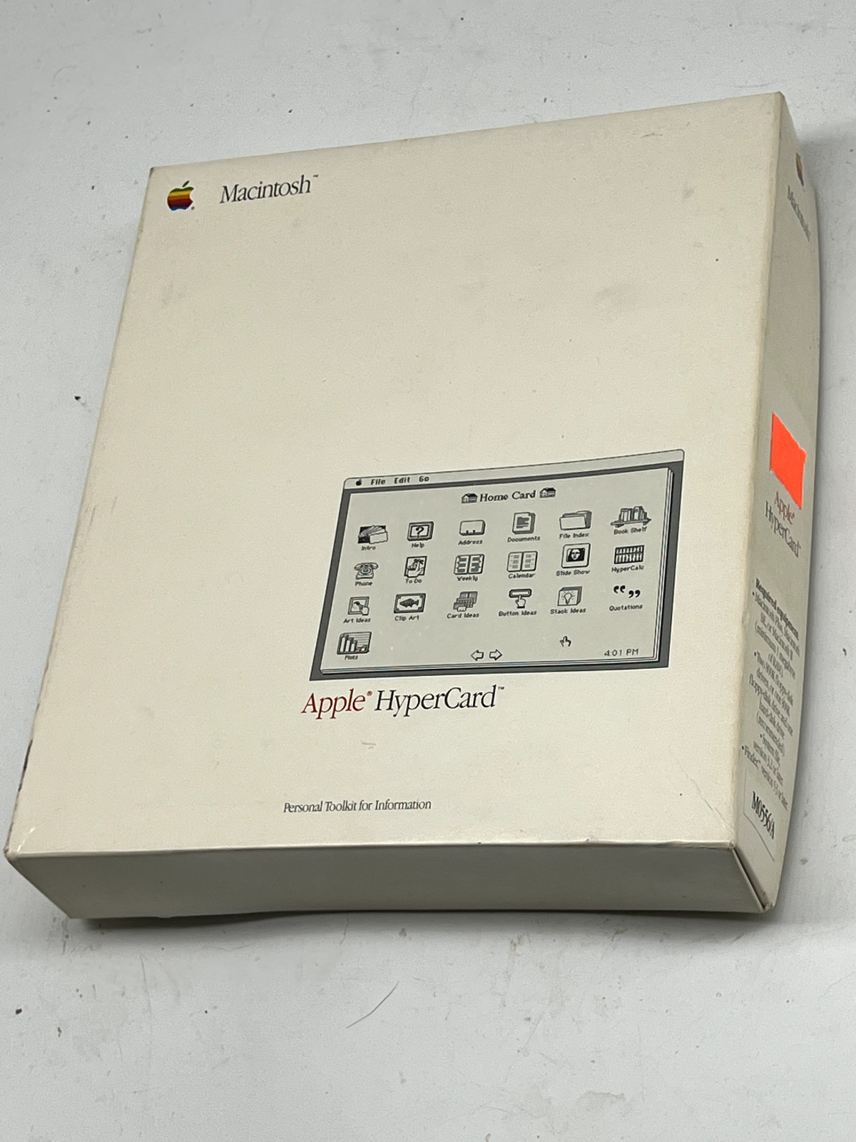 Vintage Macintosh Apple HyperCard M0556/A - Untested