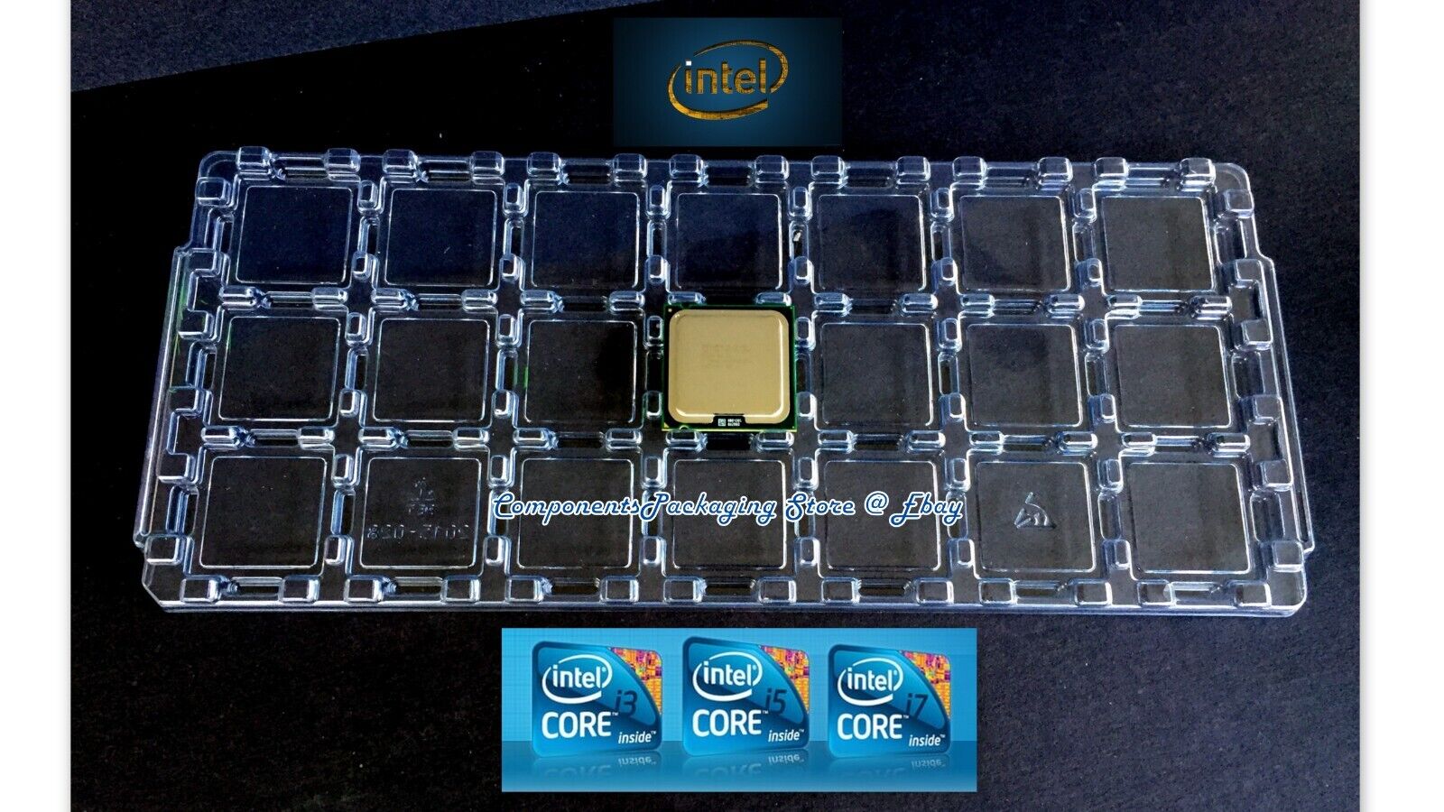 Intel Bulk Processor Tray for Intel Socket LGA1156 1155 1150 Lot of 2 6 12 30 50