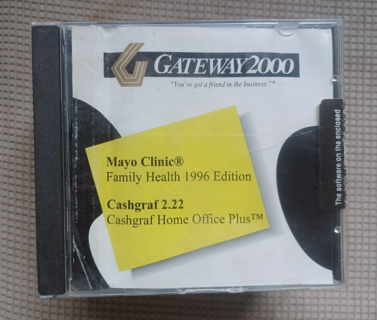 Gateway 2000 Mayo Clinic Family Health 1996 Cashgraf Home Office 2.22 CD NOS