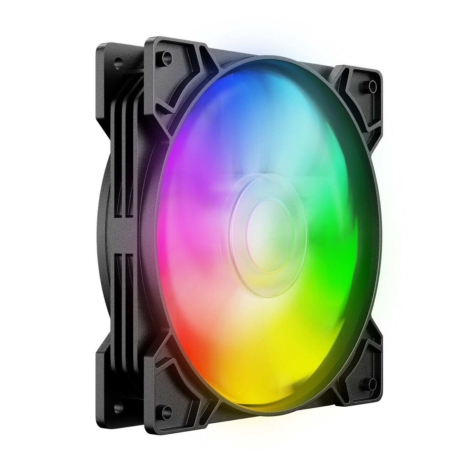RGB PC Computer Case Game Cooling Fans Silient Air Cooler Fans 4-Pin 120mm Quiet