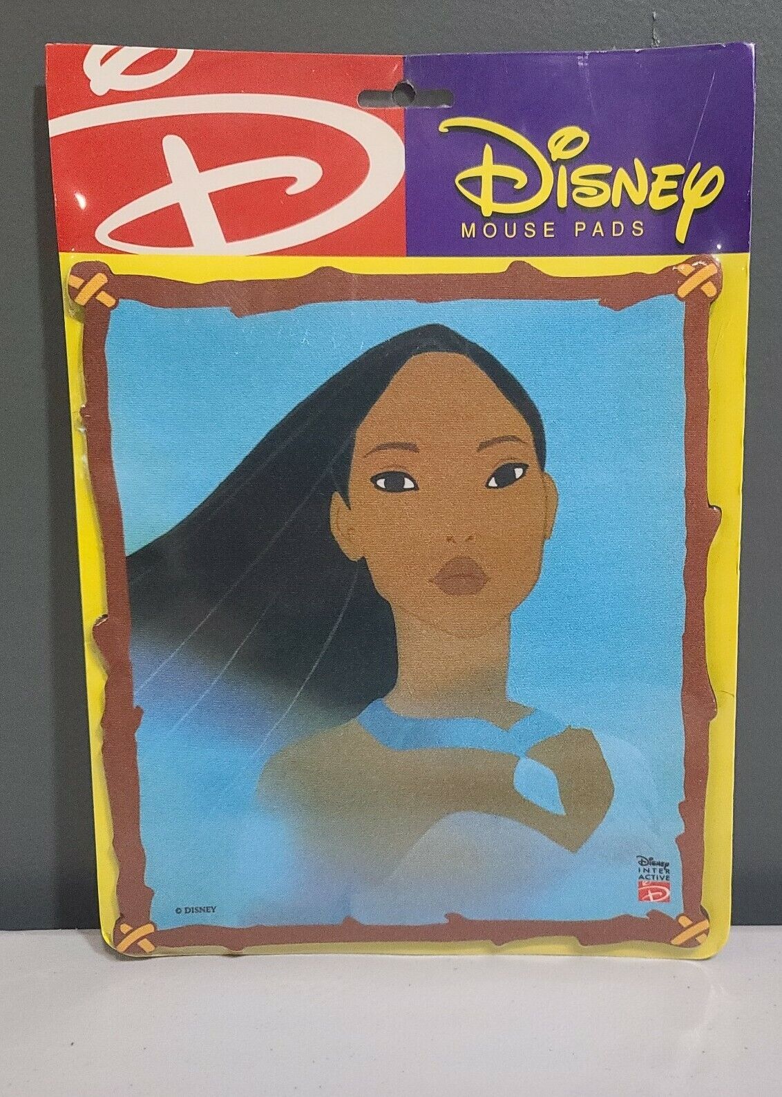 Vintage Disney 1995 Pocahontas Computer Mouse Pad and Software Catalog