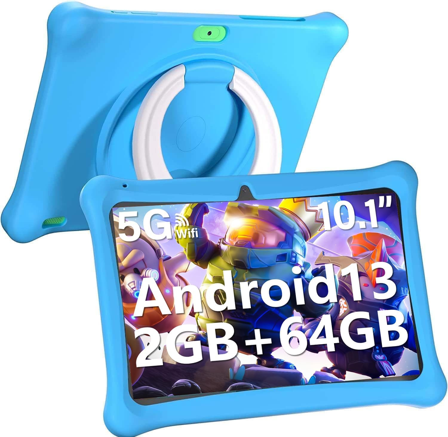 SGIN 10 Inch Tablet for Kids 2+2GB RAM 64GB ROM Android 13 iWawa Pre Installed