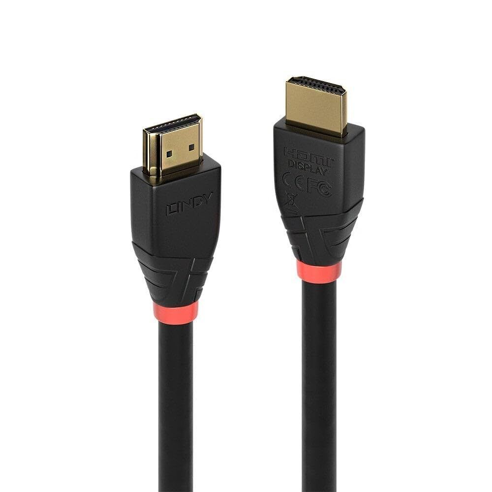 LINDY 41072 15m Active HDMI 2.0 18G Cable, Black