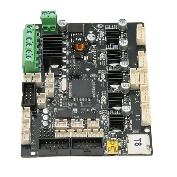 3D Printer Motherboard, Easy Installation 3D Printer Control Board Silent For CR