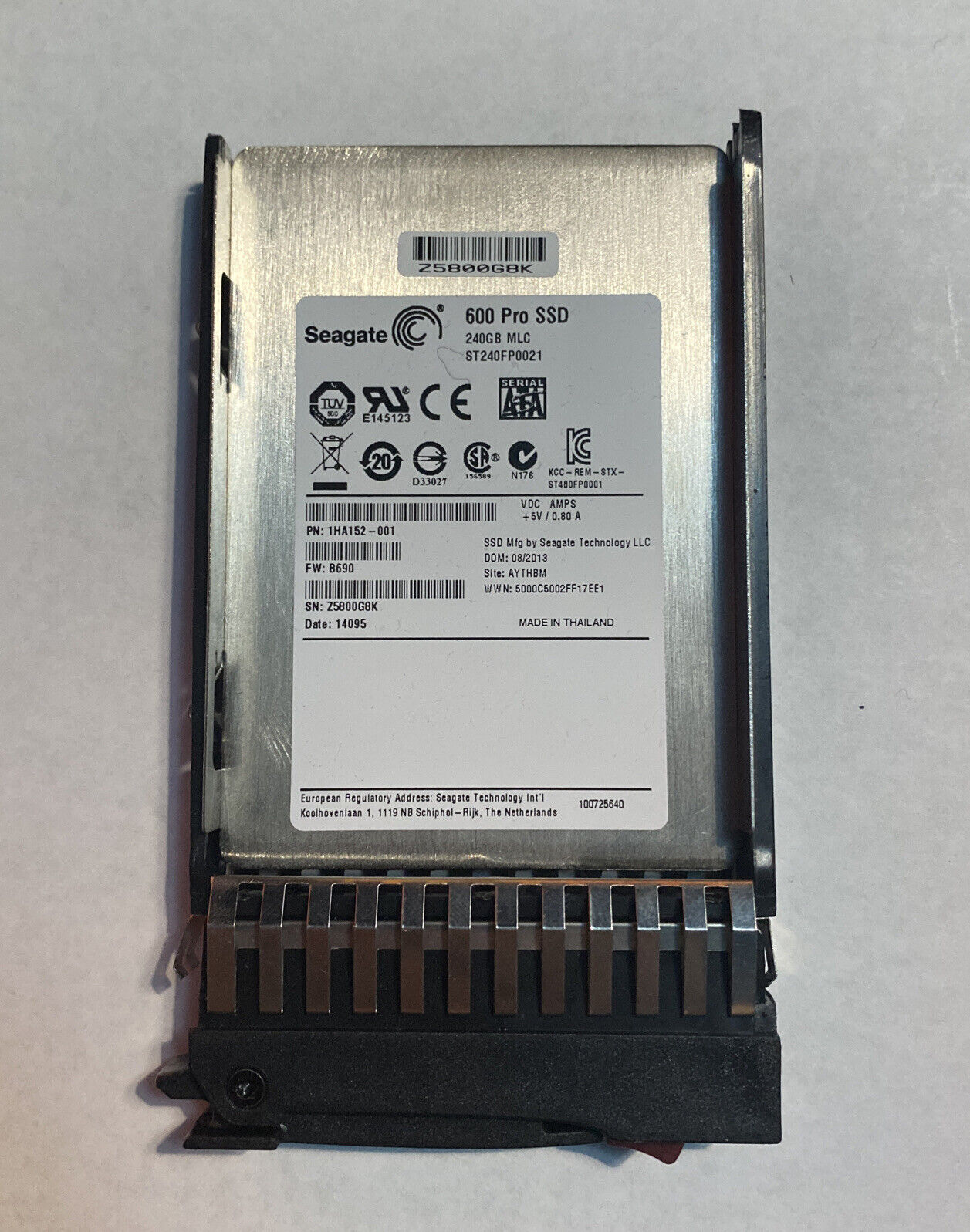 Seagate ST240FN0021 600 Pro 240Gb MLC 2.5 inch SATA Enterprise SSD