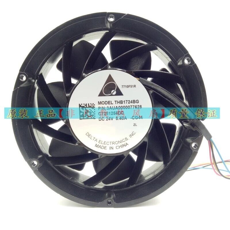 Delta THB1724BG 17cm 17251 24V 8.40A forABB ACS880 R9 4pin Inverter Fan