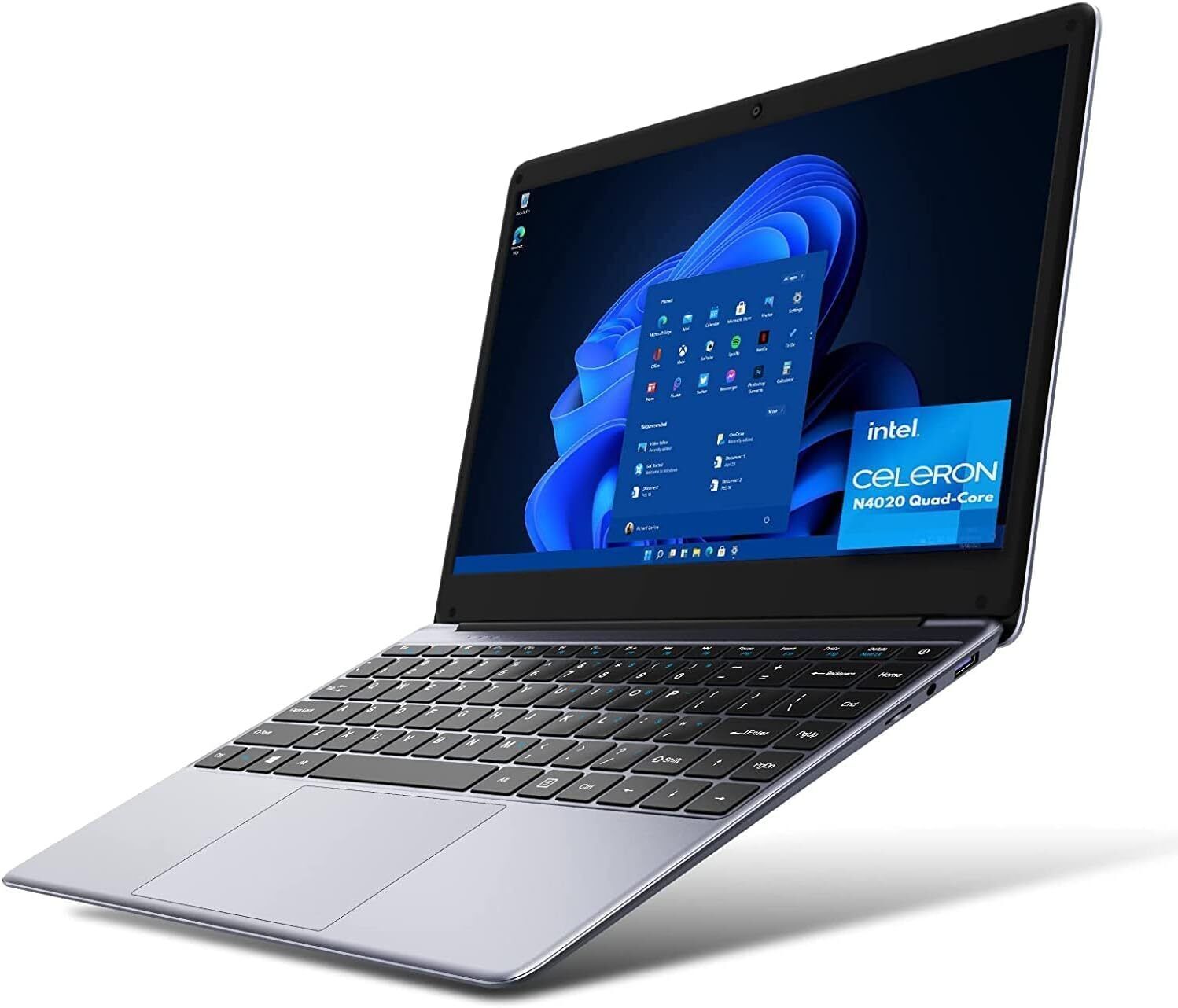 CHUWI HeroBook Pro 14.1 Intel Celeron N4020 Windows 11 Laptop 256GB SSD 8GB RAM