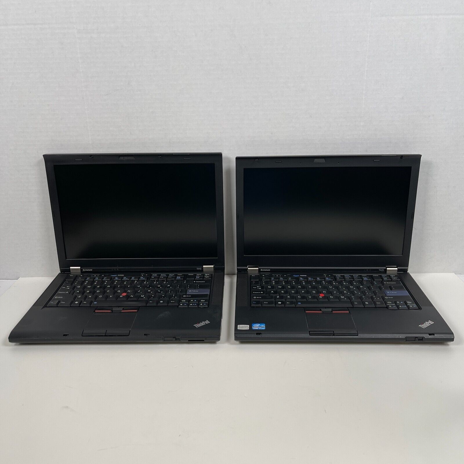 Lot of 2 Lenovo ThinkPad T420 i7 & T410 i5 14\