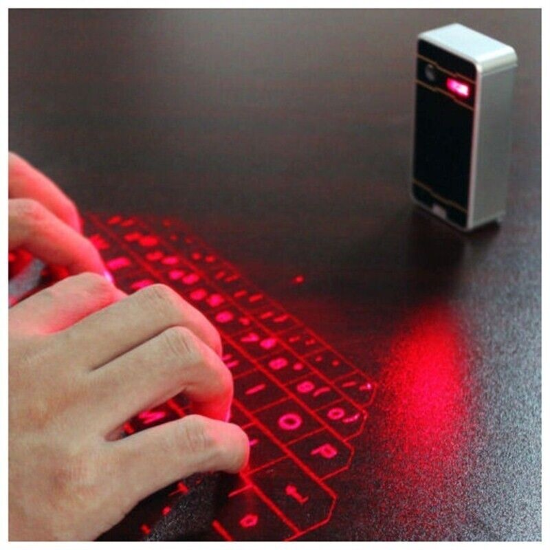 Futuristic Wireless Laser Projection Bluetooth-Virtual Keyboard