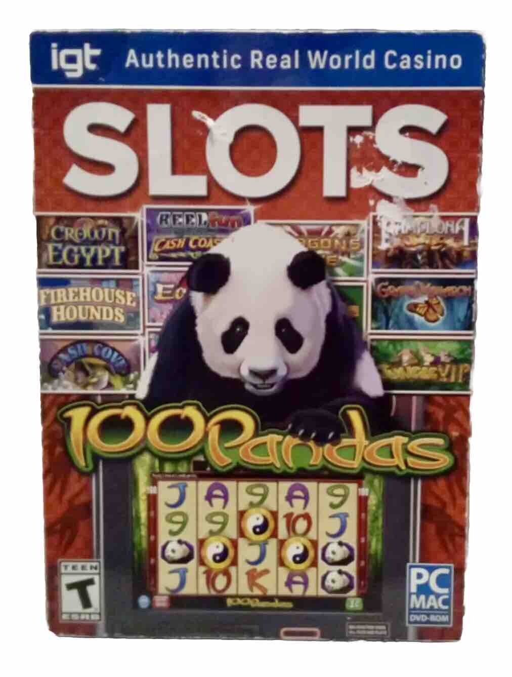 igt 100 Pandas Slots PC - Real World Casino