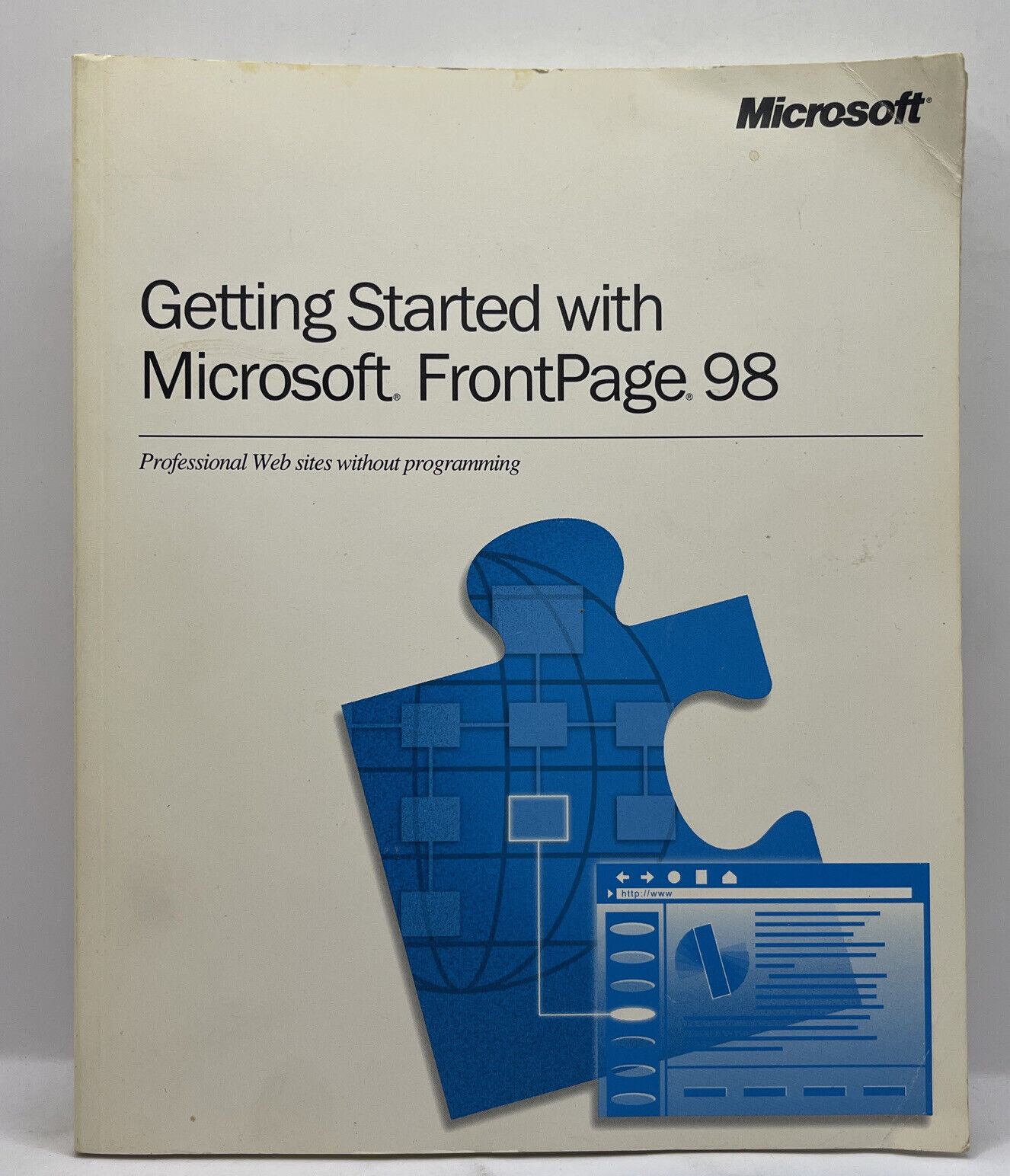 Getting Started with Microsoft FrontPage98 User Manual Only