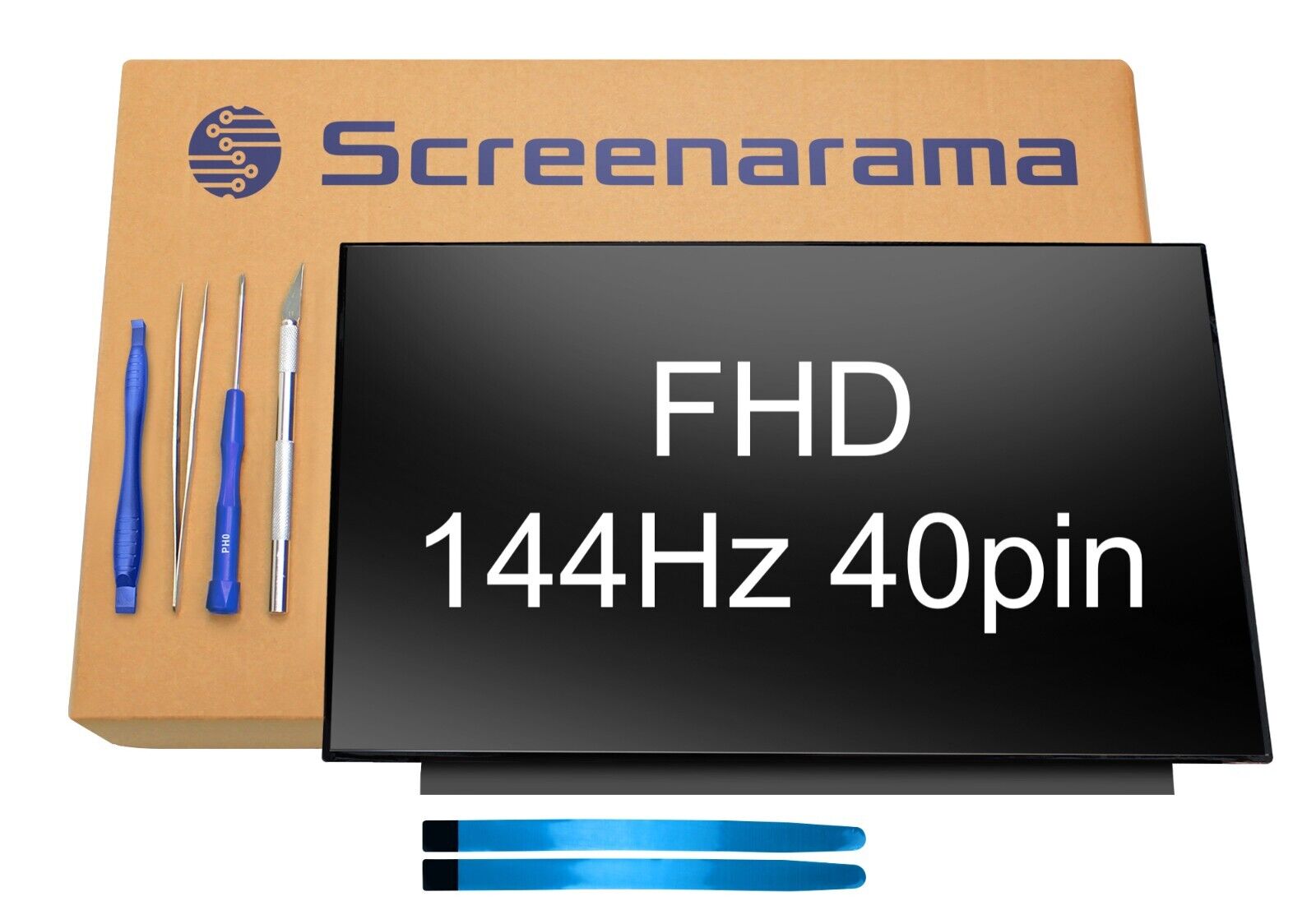 BOE NV173FHM-NX4 V8.0 V8.1 17.3 144Hz FHD 40pin LED LCD Screen SCREENARAMA FAST