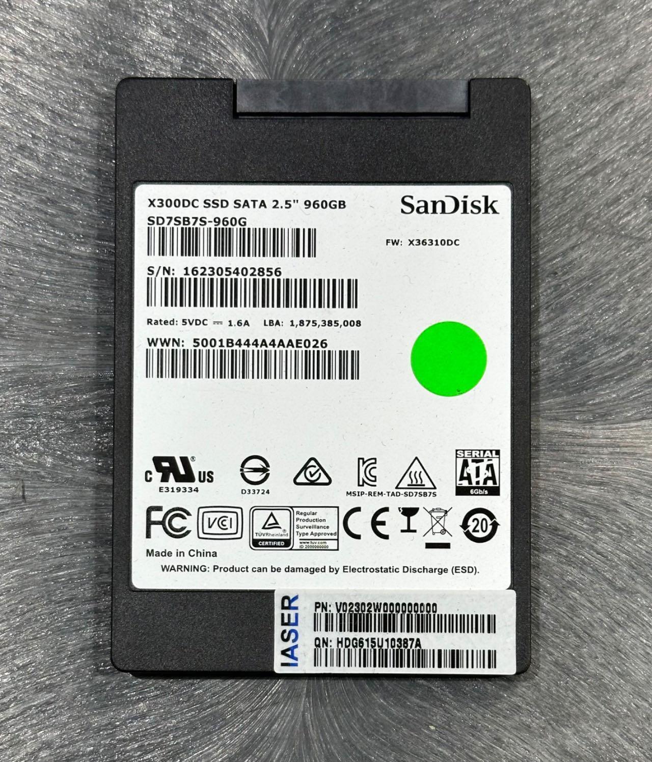 SanDisk X300DC 960GB SATA 2.5\