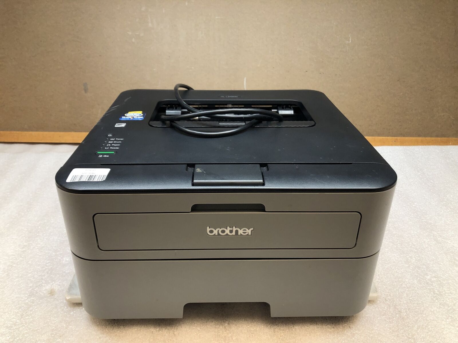 Brother HL-L2320D Mono Laser Printer, w/TONER & 14K Pgs --TESTED & FACTORY RESET