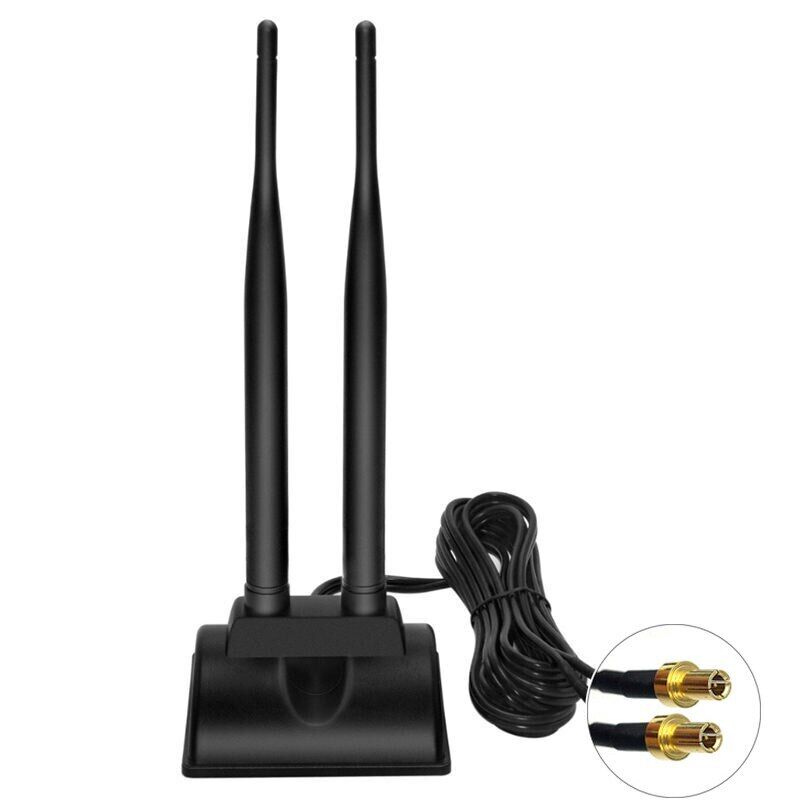2.4G 5.8G WIFI Antenna Dual Band Magnetic Base for Wireless Router Network Card