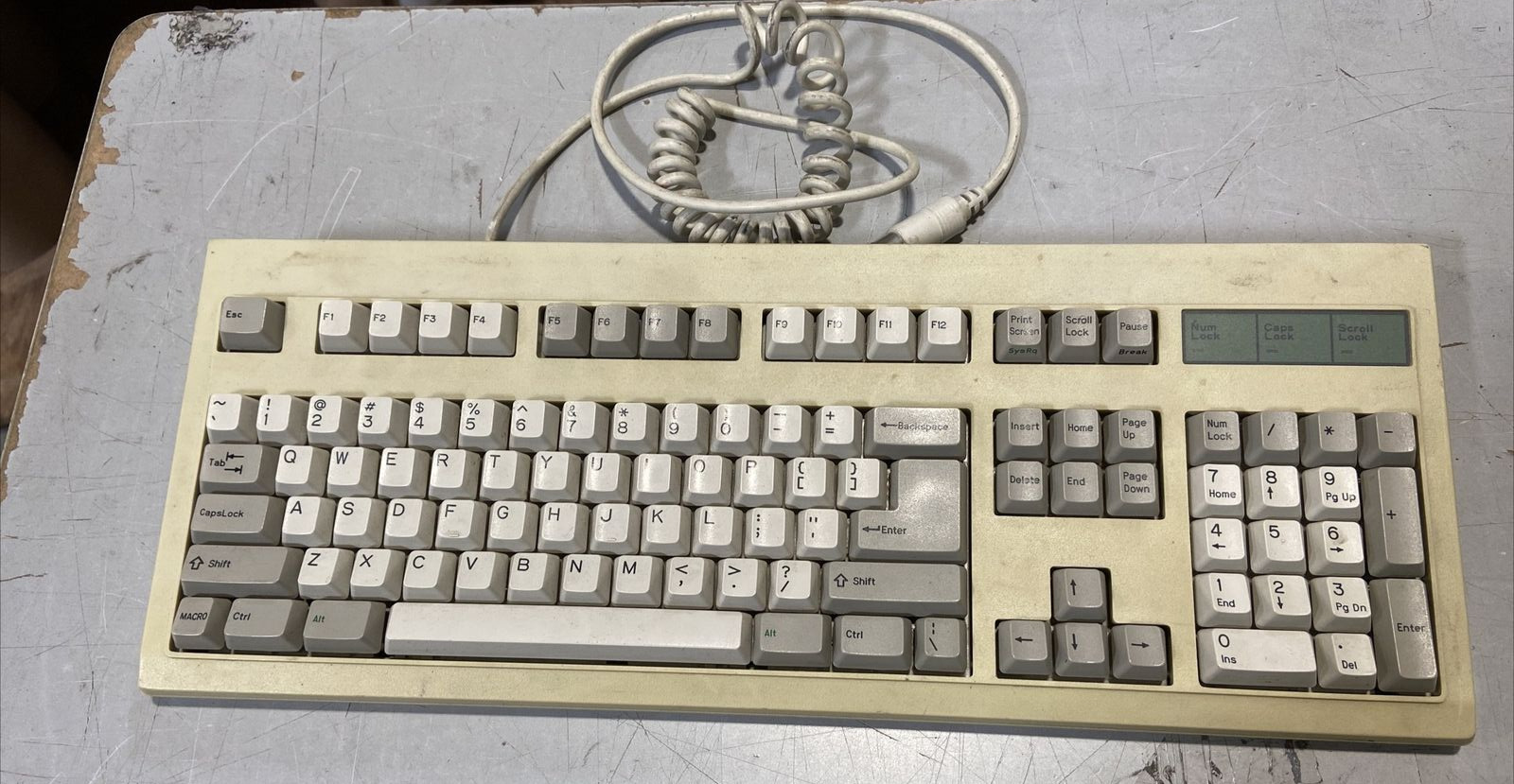 Vintage BTC 53 Keyboard Computer Professional Keyboard Series 