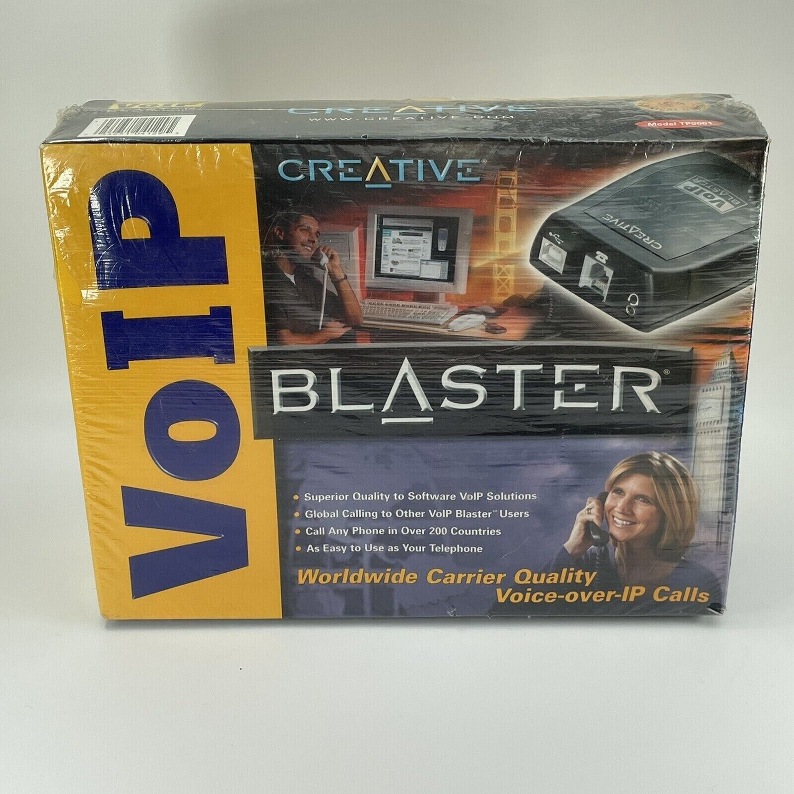 Creative VOIP Blaster Voice Over IP Calls Sealed