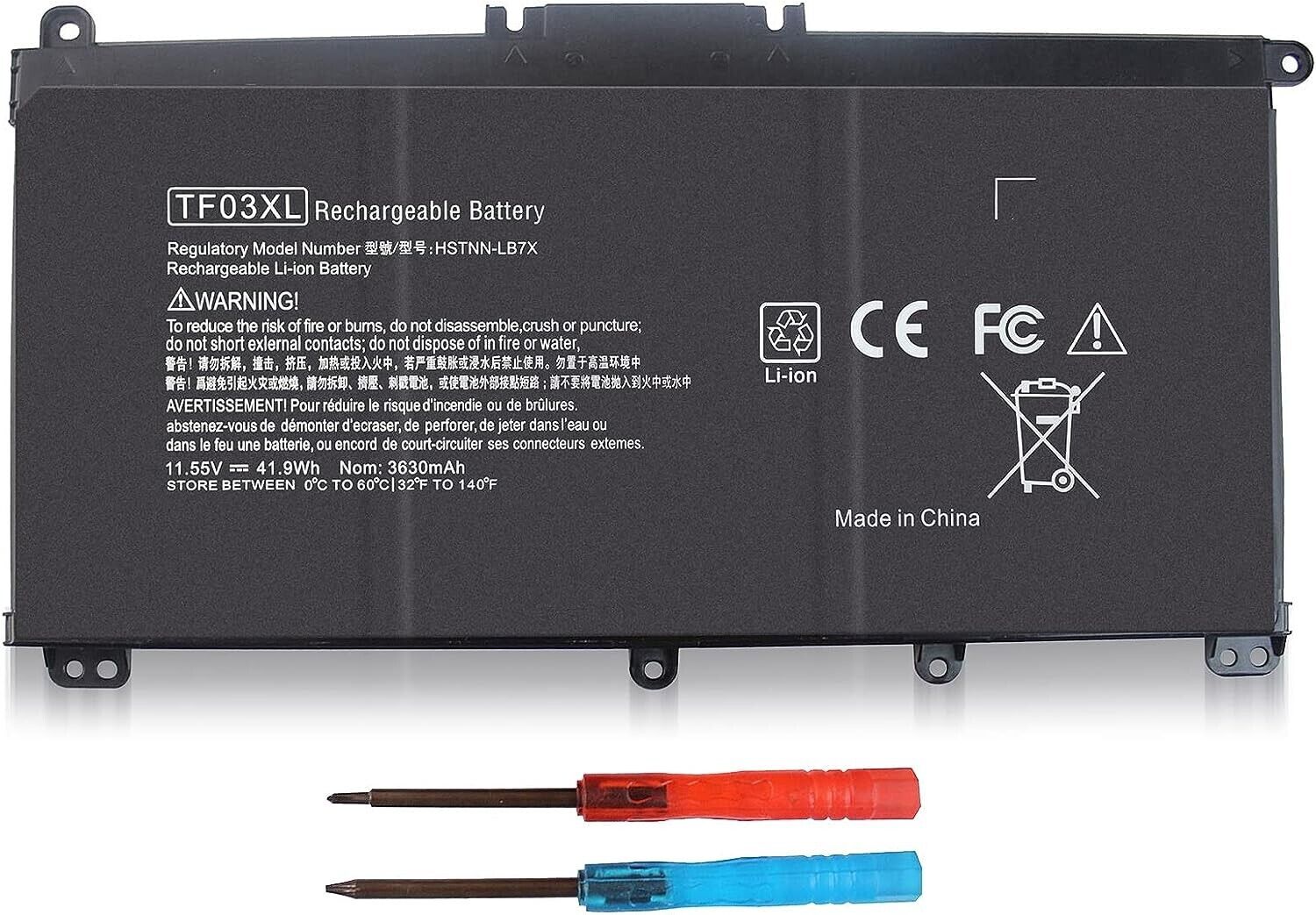 GJKNX Battery [68Wh/7.6V] for DELL- Latitude 5580 5480 5280 5490 5580 5590 E5480