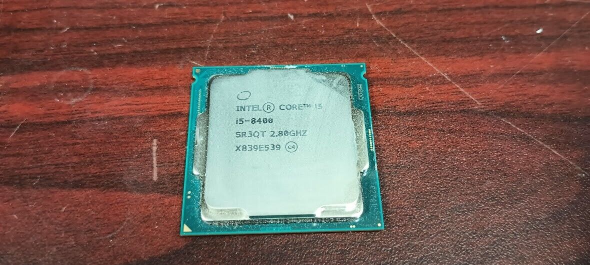 Intel Core i5-8400 SR3QT 2.80GHz, Six Core LGA1151 9MB Processor CPU #95