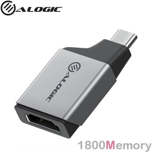 Alogic Ultra Mini USB-C Male to HDMI Female Adapter fo DisplayPort Thunderbolt 3