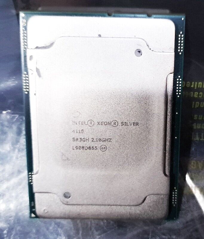 Lot of 4 Intel XEON Silver SR3GH 2.10 GHz Processor