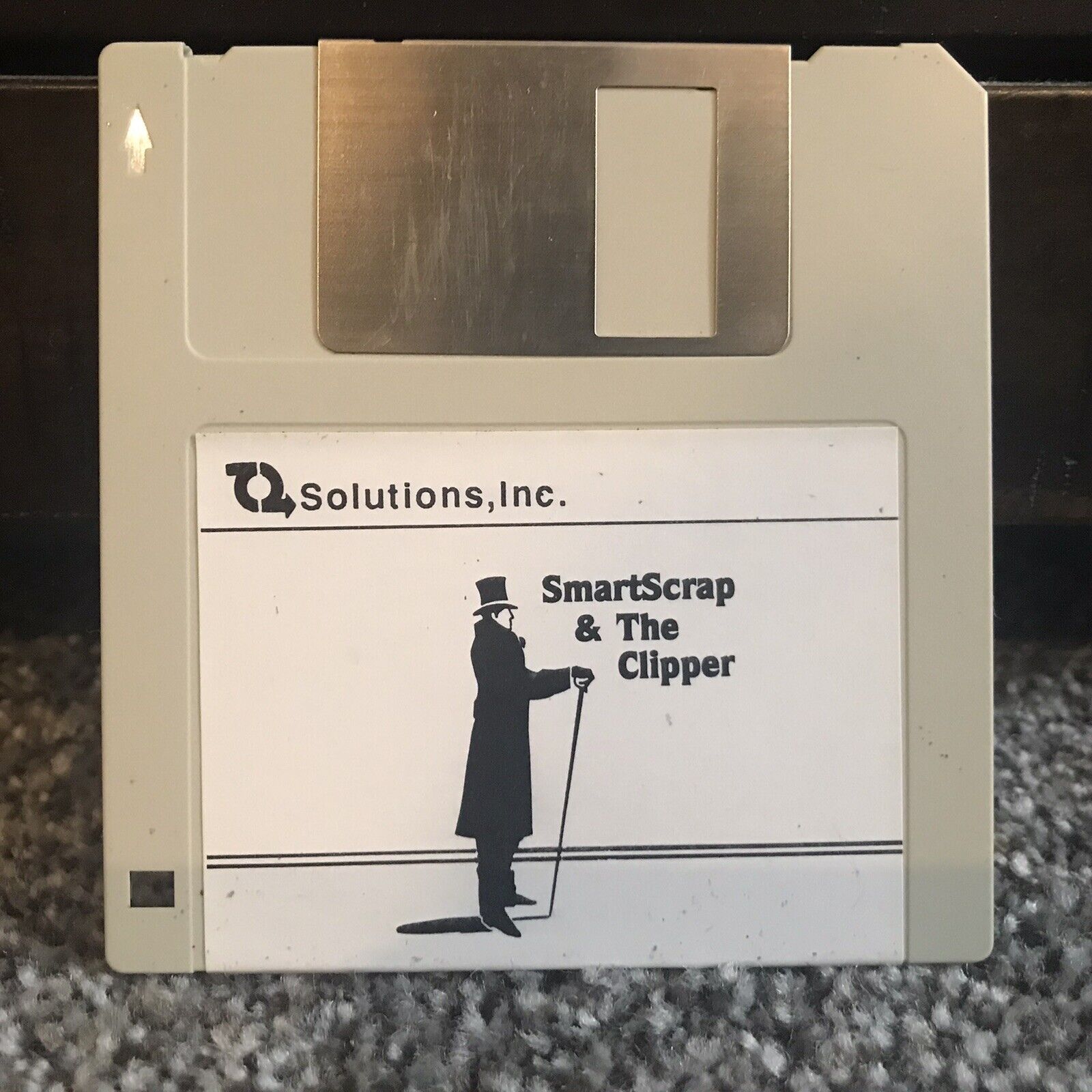 Smart Scrap And The Clipper Disk - Apple Macintosh Mac Vintage - 1986