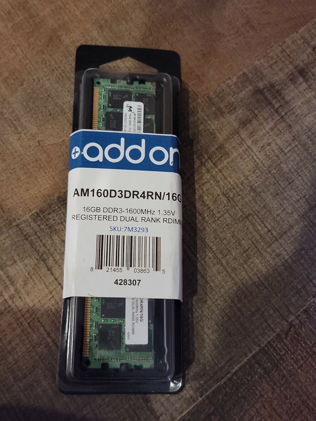 ADDON AM160D3DR4RN/16G 16GB DDR3-1600MHZ RDIMM