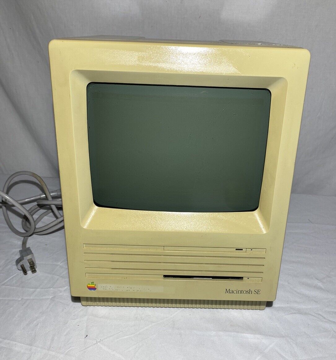 Vintage Apple Computer M5011 Macintosh SE Personal 20SC Hard Drive 1MByte RAM