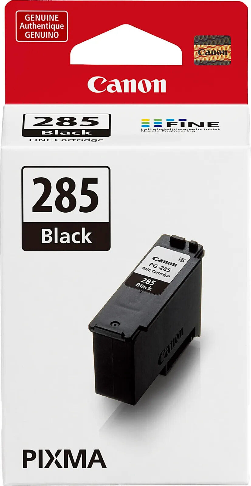 Original Canon PG-285 or CL-286 Black/Tri-Color Ink Cartridges for TR7820 TS7720