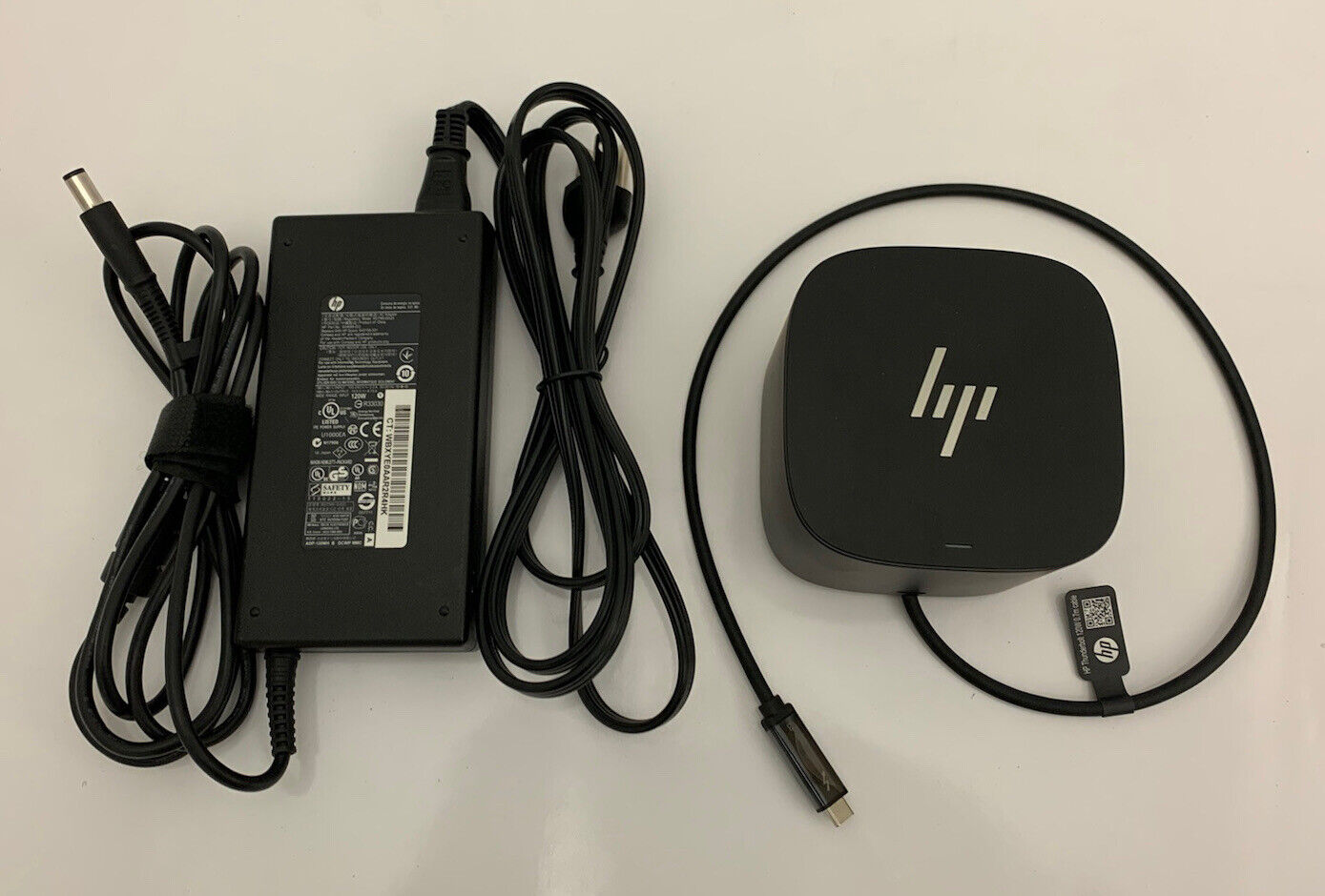 HP Thunderbolt 120W G2 Docking Station HSN-iX01 with 120w AC Adapter  Tested