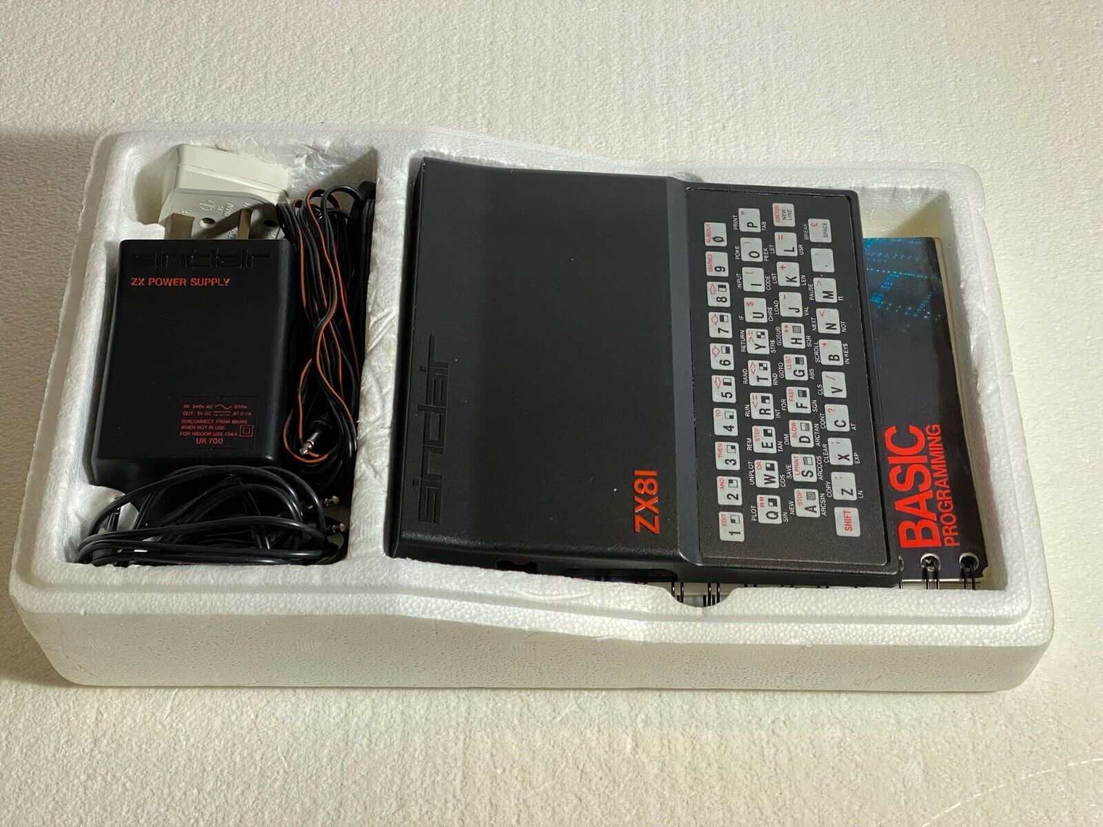 Sinclair ZX 81, ZX81, in a box, very good condition, working, CIB