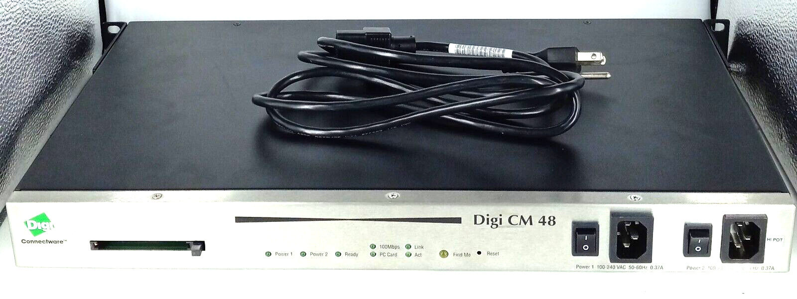 Digi CM48 48 Port RJ45 Serial Console Remote Management Terminal Srvr *See Note*