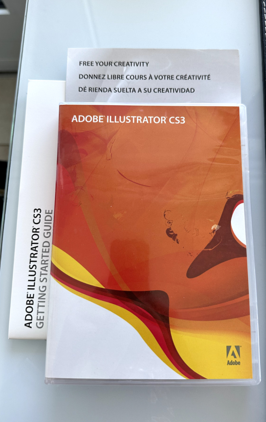 Adobe Illustrator CS3 MAC OS *NEW* FOR OLDER OS.